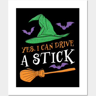 Yes, I Can Drive A Stick Posters and Art